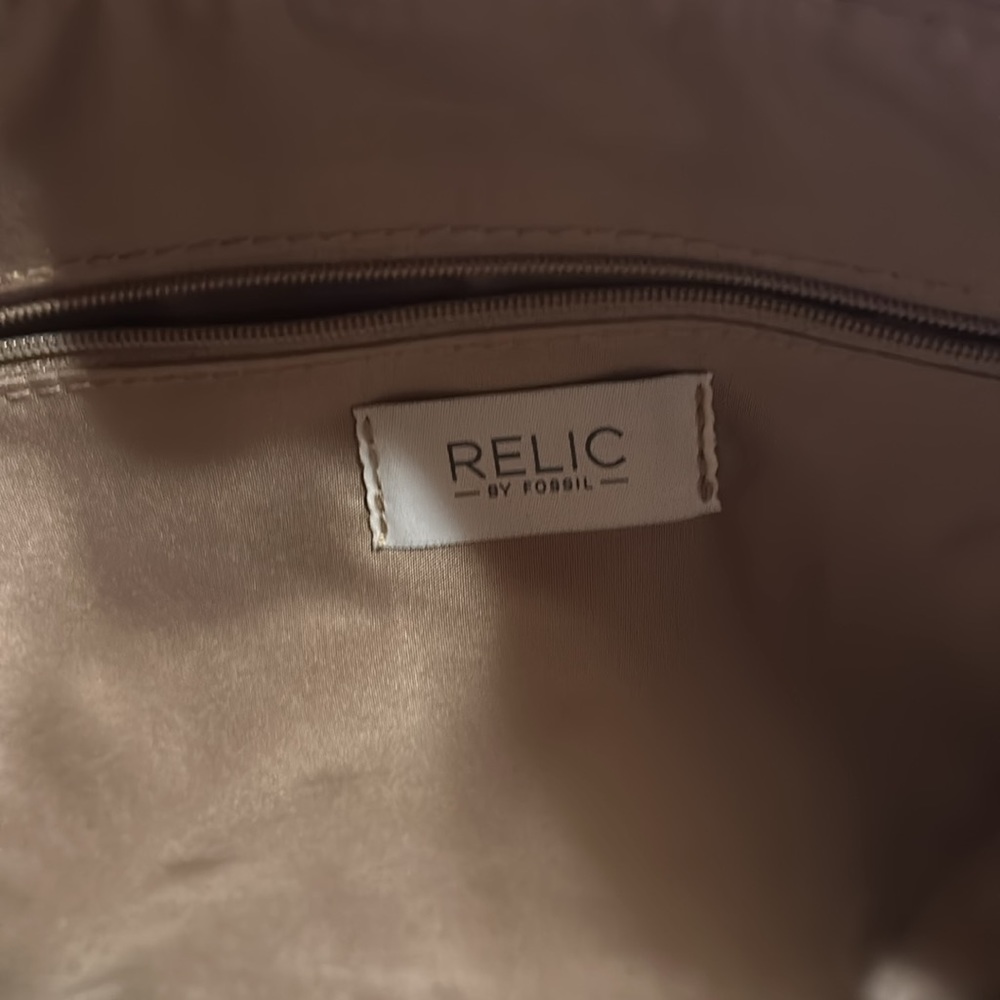 Gray Handbag. Relic By Fossil. - image 2
